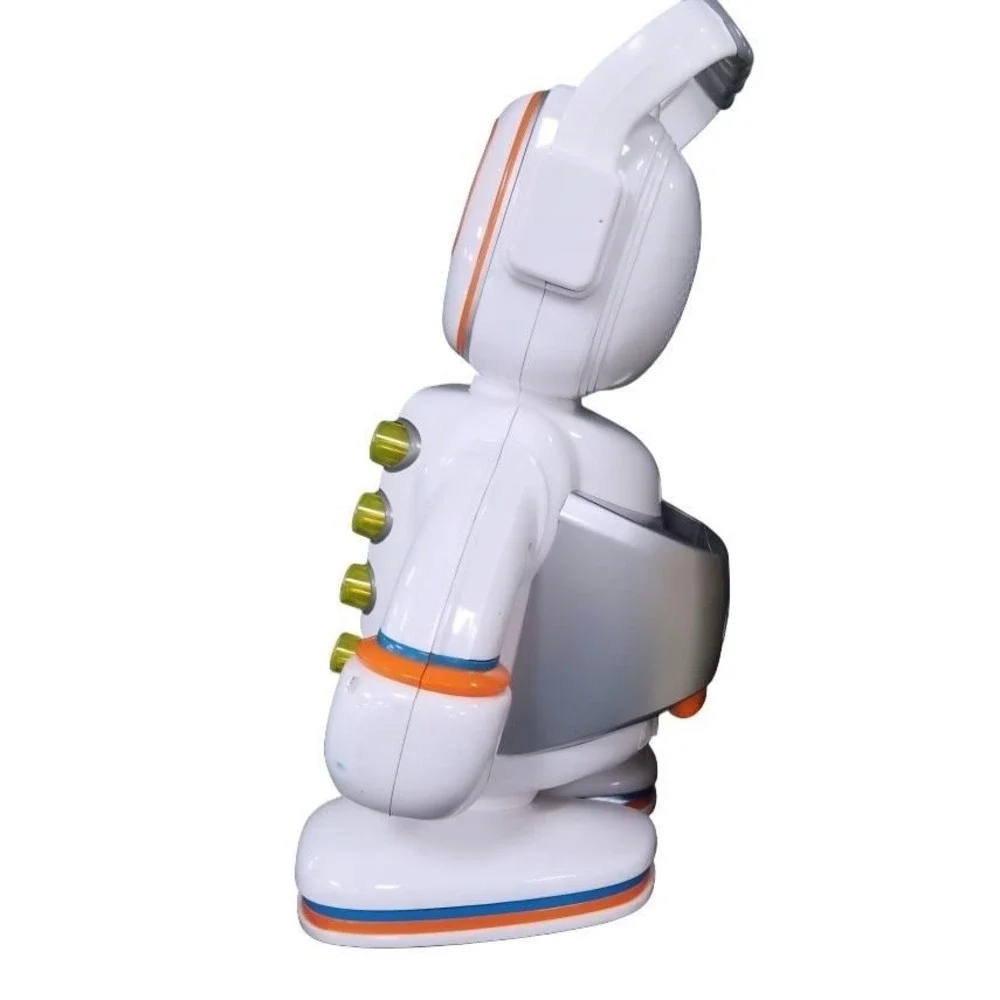 Playskool Alphie Learning Toy Robot White Orange Blue Letters Numbers 2010 37031